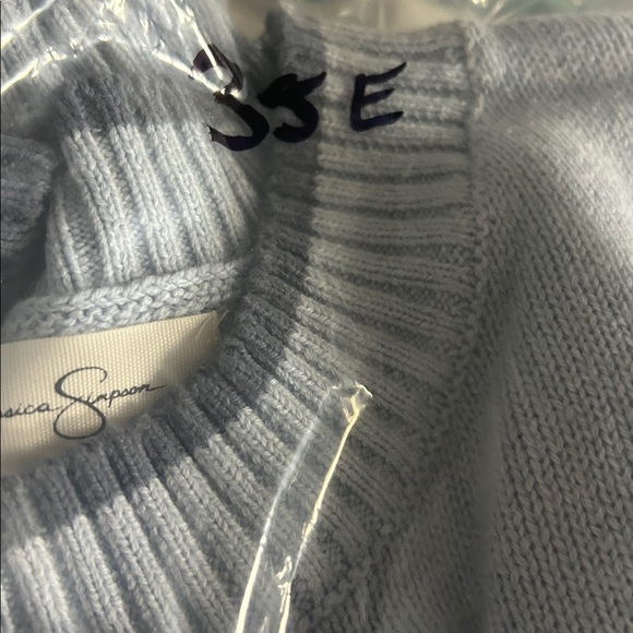 Jessica Simpson Women's Blue Sunday Funday Knit Sweater Casual Comfy Trendy - Picture 8 of 8